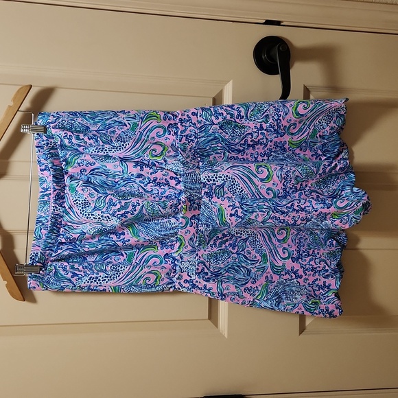 NWT Lilly Pulitzer Jace Strapless Romper. Size L - Picture 6 of 11